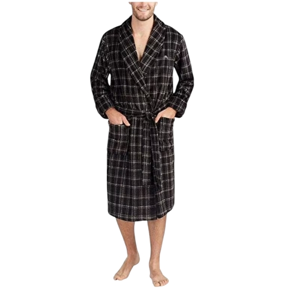 Tommy Bahama Oversized Men's Fleece Robe. Size‎ S/M - Picture 1 of 9